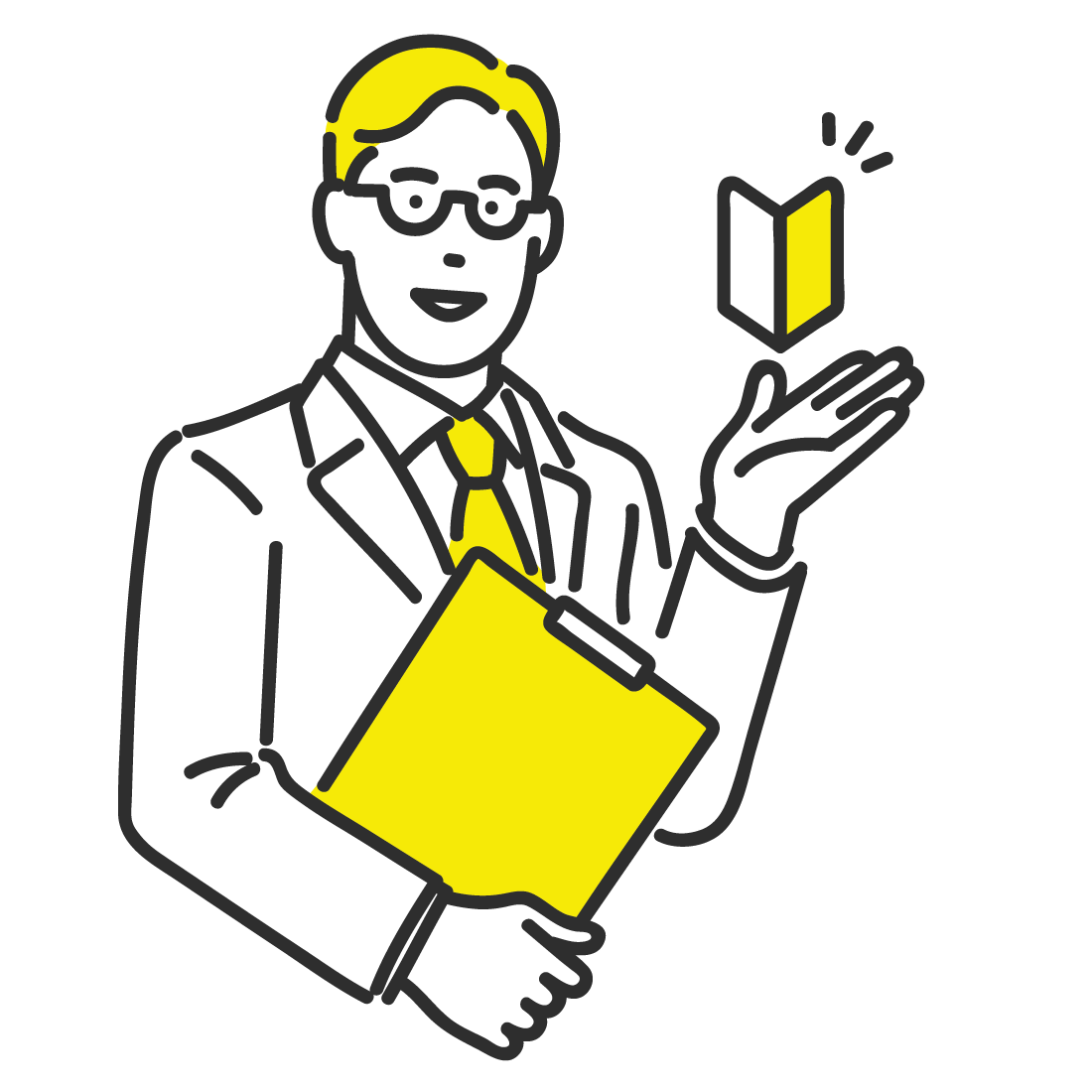 男性のイラスト